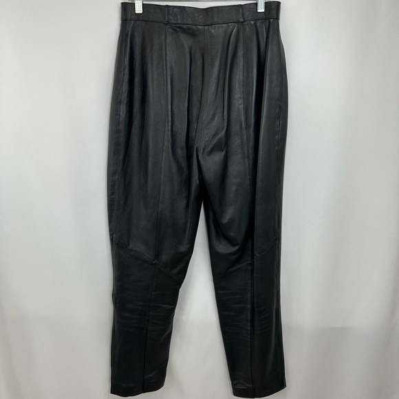 Vintage Genuine Leather Lined Pants - Picture 2 of 7